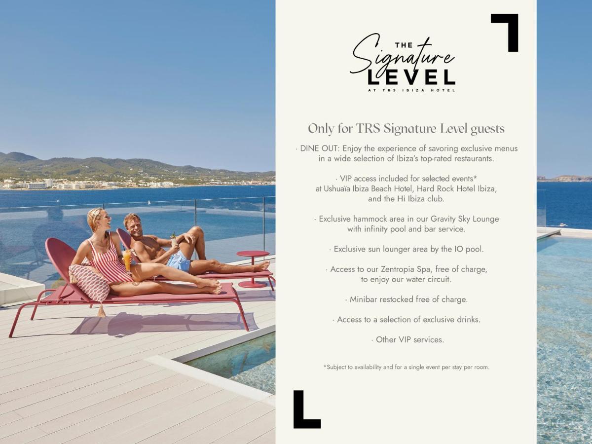 The Signature Level At Trs Ibiza Hotel All Inclusive Adults Only Sant Antoni de Portmany Esterno foto